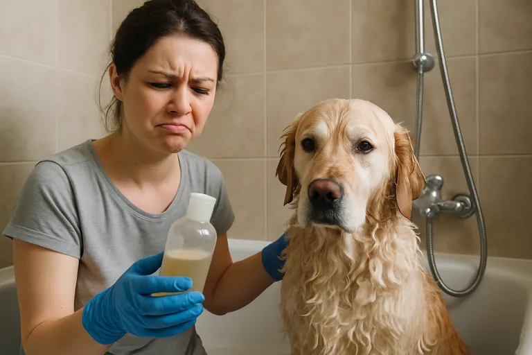 Waarom worstel jij met hondenshampoo? Waarom worstel jij met hondenshampoo?